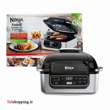 سرخ کن و گریل نینجا مدل AG301 با بدنه پلاستیک